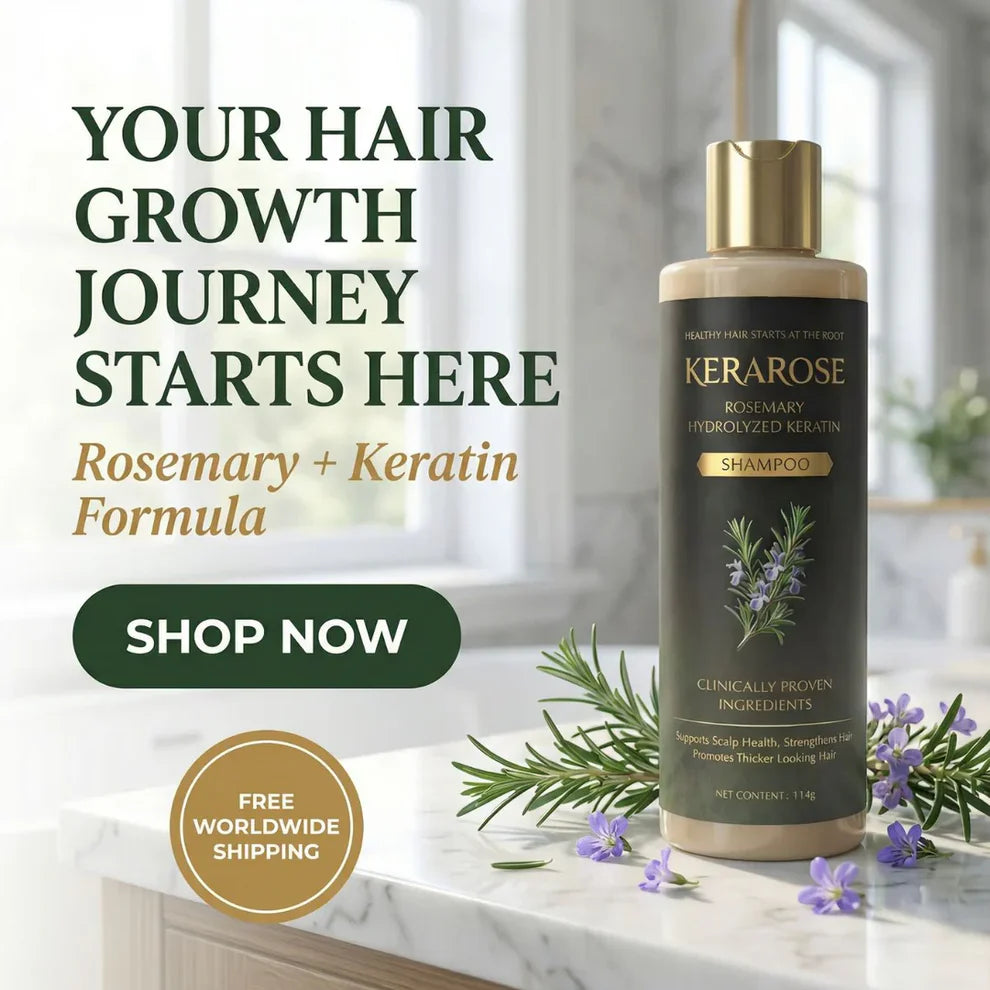 Kerarose Rosemary Shampoo For Hair Growth (Buy 1 Get 1 Free š„š„)