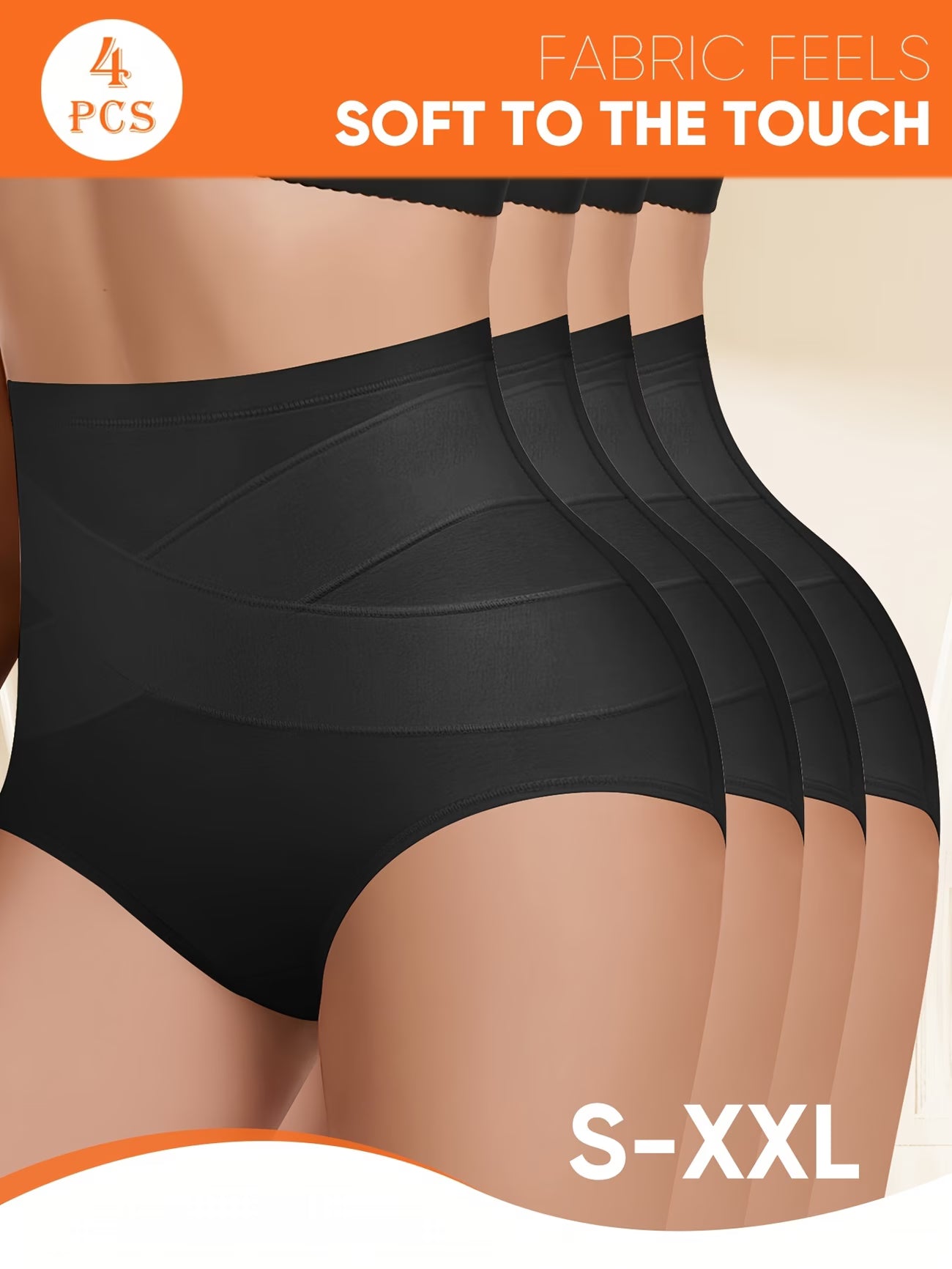 Leak-Proof High-Waisted Tummy Control Panty 3D Butt Lifting Effect (Buy 3 Get 3 Free)