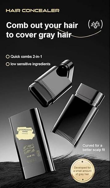 Conveniént™ – Natural Instant Hair Color Stick, Waterproof, Sweat-Proof & Portable