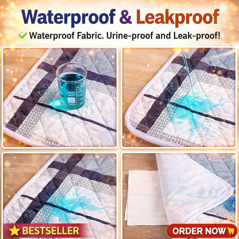 Special Washable Diaper Pad For Adults And The Elderly, 4 Layers (Buy 2 Get 2 Free)