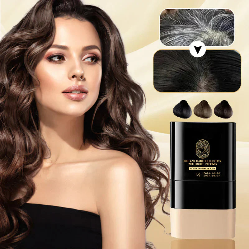 Conveniént™ – Natural Instant Hair Color Stick, Waterproof, Sweat-Proof & Portable